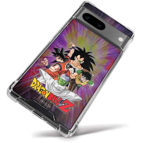 Dragon Ball Z Saiyan Saga Google Pixel 8 Clear Case